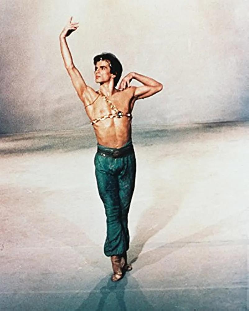 RUDOLF NUREYEV COLOR 24X36 POSTER BARECHESTED
