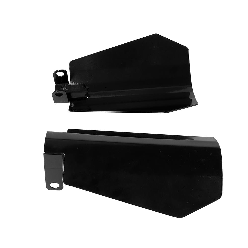 Pair Motorcycle Black Shade Hand Guard Coffin Cut Handguards For Harley Sportster XL Dyna Baggers Wind Falling Protection Cover