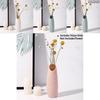 Elegant Plastic Flower Vase Stunning Imitation Ceramic Floral Pot For Home Decoration