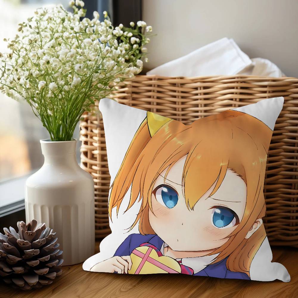 Аниме Love Live Косака Хонока Наволочки Домашнее Постельное Белье Декоративная Наволочка Свадебная Супер Мягкая Наволочка