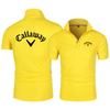2023 Men's Golf Polo Shirt Summer Classic Short Sleeve Men's Cotton Casual Golf Brand Blazer