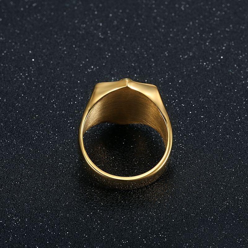 Кольца для мужчин модные хип-хоп позолоченные Archangel St. Мужское кольцо Clair Exorcism Bully, ювелирные изделия из титановой стали