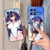 Синий Архив Юка Матовый ТПУ Чехол для Мобильного Телефона для Honor 90 80 70 60 50 30 20 10 9 8 7 Pro S SE Lite 5G Цветной Печатный Чехол