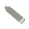 Двойной USB-C флеш-накопитель USB 3.2 и Type-C Двойной флеш-накопитель Высокоскоростной 150 МБ/с Вращающийся на 360 градусов Защита для