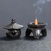 1pc Mini Ceramic Lighthouse Tower Incense Burner, Perfect for Indoor Aromatherapy, Ideal for Home Decor (Without Incense)