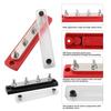48V 150A Heavy Duty Power Distribution Block 4 x M6 Terminal Studs Marine BusBar Cover Included Bus Bar For Trucks Boats and RVs