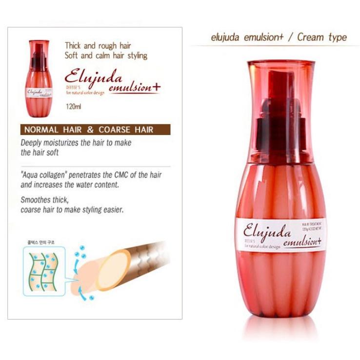 MIlbon Масло-эссенция для волос Elujuda 120мл завивка волос, увлажнение, легкая аккуратность, поврежденные волосы, укладка, ощущение свежести