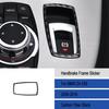 Luxury Carbon Fiber Car Center Handbrake Button Decoration For BMW Z4 2009-16