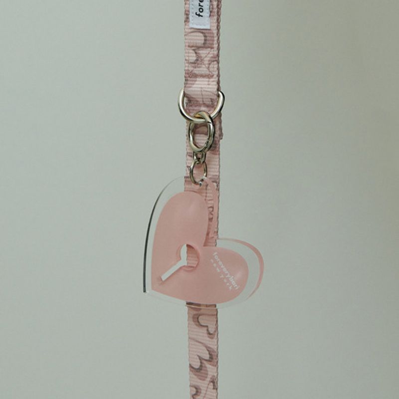 Foreverybari Новый Чехол-кошелек в форме сердца Брелок (клубника)