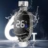 Yousheng Showerhead Thermometer Waterproof LED Digital Display High Accuracy 0.5 Degrees Celsius Anti-scald Shower Thermometer