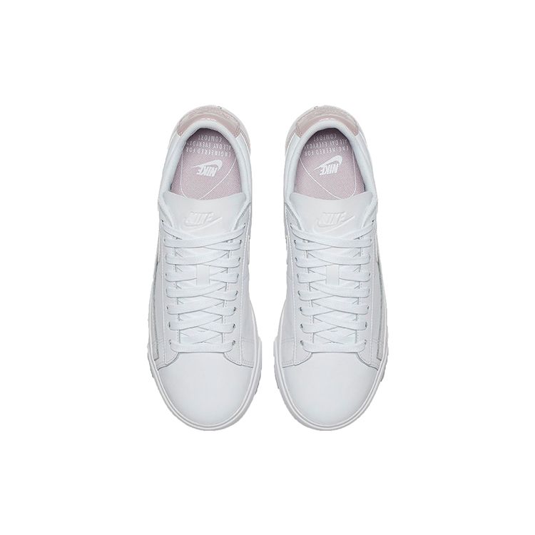 Nike Женские кроссовки Blazer Low LE White Particle Rose AA3961-105