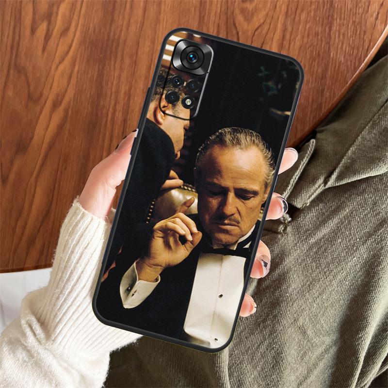 Чехол для Xiaomi Redmi Note 14 13 12 11 10 9 15 Pro Plus Redmi 15 15C 13 10C 12C 13C 14C с изображением из фильма «Крестный отец» Итальянская мафия