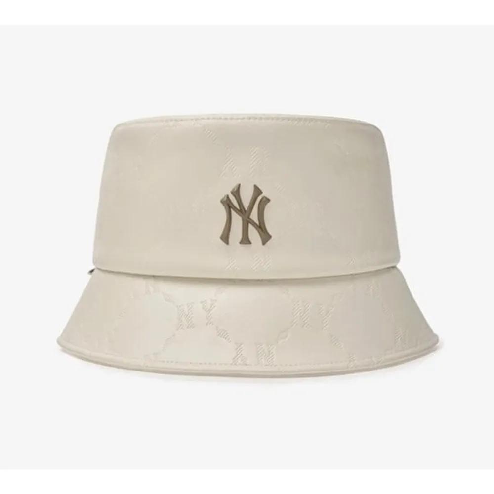 MLB MLB Кожаная шляпа-ведро Diamond A5 3AHTM034N 50BKS 50CRD