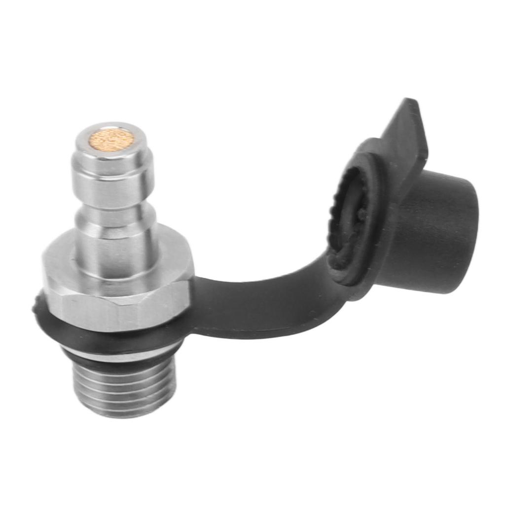 CO2 Inflation Connector M10x1 Male Stainless Steel Soda Water Bottle Parts with Gasket