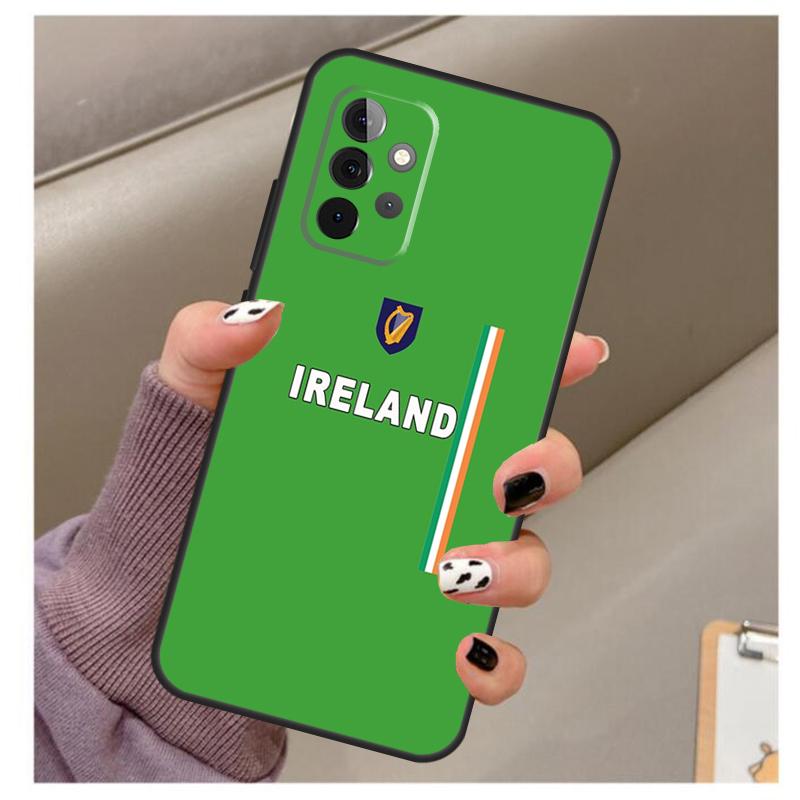 Irish Passport Ireland Flag Case For Samsung Galaxy A56 A16 A26 A36 A06 A52 A53 A33 A13 A34 A54 A14 A15 A35 A55 A22 A32