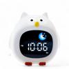 Pat Control Alarm Clock Animal-Shape Touch Night Light Sleep Training Clock  Bedroom