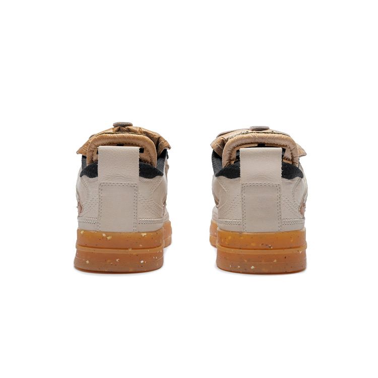 Li Ning Weiwu Pro Удобные Универсальные Нескользящие Износостойкие Легкие Низкие Кеды Мужские Кроссовки Хаки AECR089-1