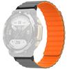 Magnetic Sweat-proof Watch Band for Huami Amazfit T-Rex 2 Adjustable Silicone Wrist Strap Dual-Color Design