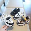 Детская спортивная обувь 2025 весна и осень новая обувь для пап для мальчиков корейская версия маленькие белые туфли для девочек мягкая подошва детская повседневная обувь