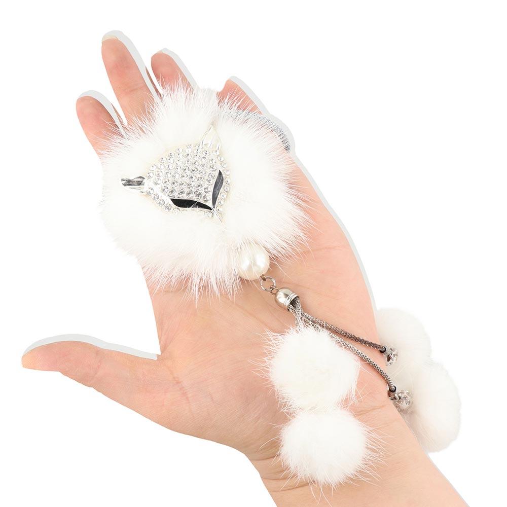 Ornament Car Pendant Crystal Rearview Mirror Pendant Fashion Car Hanging Ornament  Women Girls