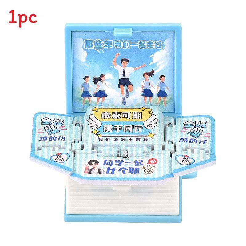 Брелок-брелок 3D Pop-Up Puzzle Book с сценой крепости для снятия стресса и в качестве креативного подарка