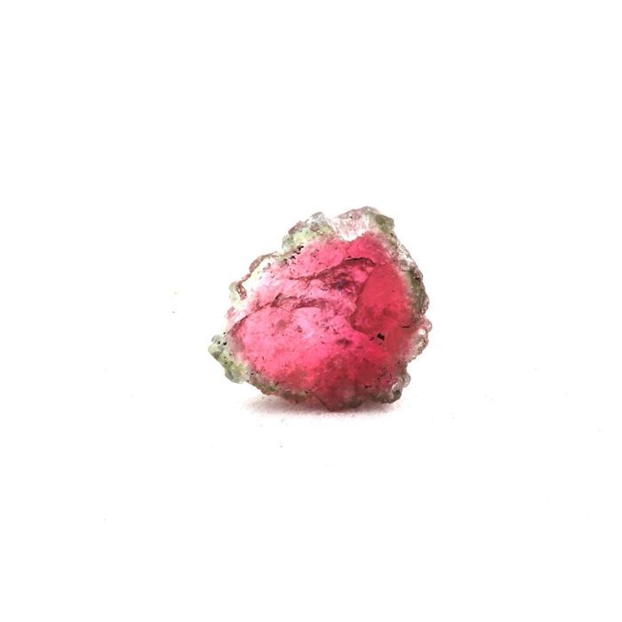 Pierres et Minéraux. Tourmaline melon d'eau. 1.68 ct. Paprok, Nuristan, Afghanistan.