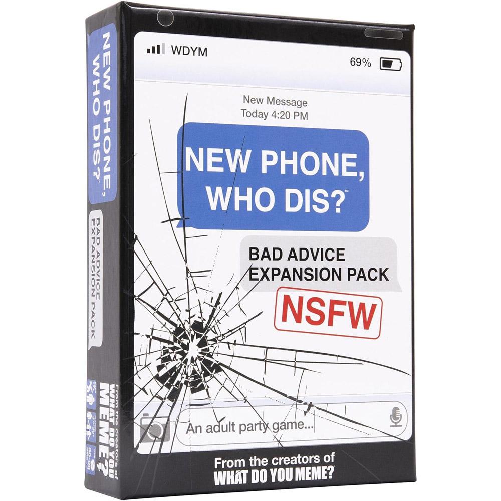 Новый телефон. Кто это? Игра для вечеринки Bad Advice Expansion Pack