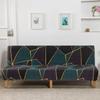 New Style Folding Sofa Bed Cover Sofa Covers Spandex Stretchdouble Seat Cover Slipcovers for Living Room Geometric Print