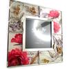 Les Trésors De Lily [L1502] - Red Beige 'Silk Butterfly' Photo Frame