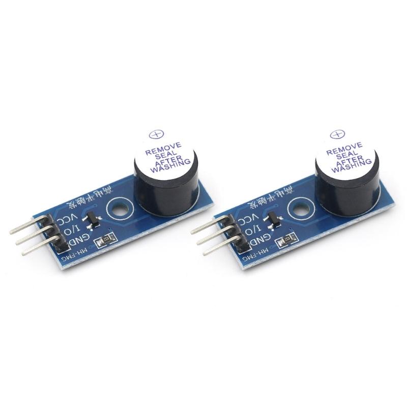 DC3.3-5V Passive Buzzer Alarm Module for Microcontroller Systems High Level Triggers Design 9012 Drive Stable PerformanceS