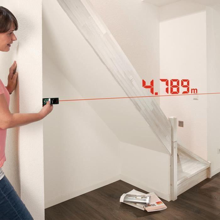Bosch Télémètre laser UniversalDistance 50C (mesure précise de distances jusqu’à 50 m, connectivité Bluetooth)