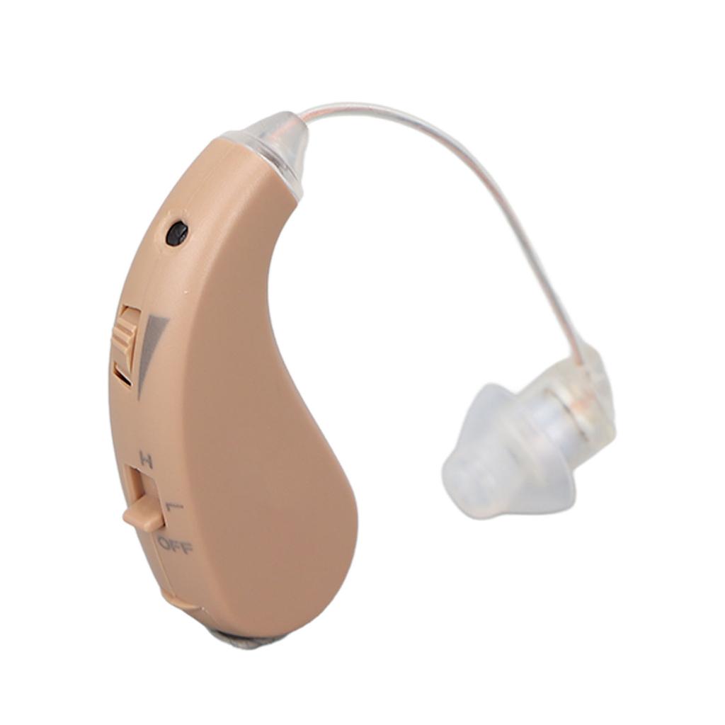 Слуховой аппарат Профессиональный усилитель слуха с регулируемой громкостью и коробкой для чистки для пожилых людей