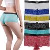 Women Boxers Underwear Sexy Full Lace French Panties Shorts Boyshort Ladies Knickers Intimates Lingerie 6 Pcs/Lot