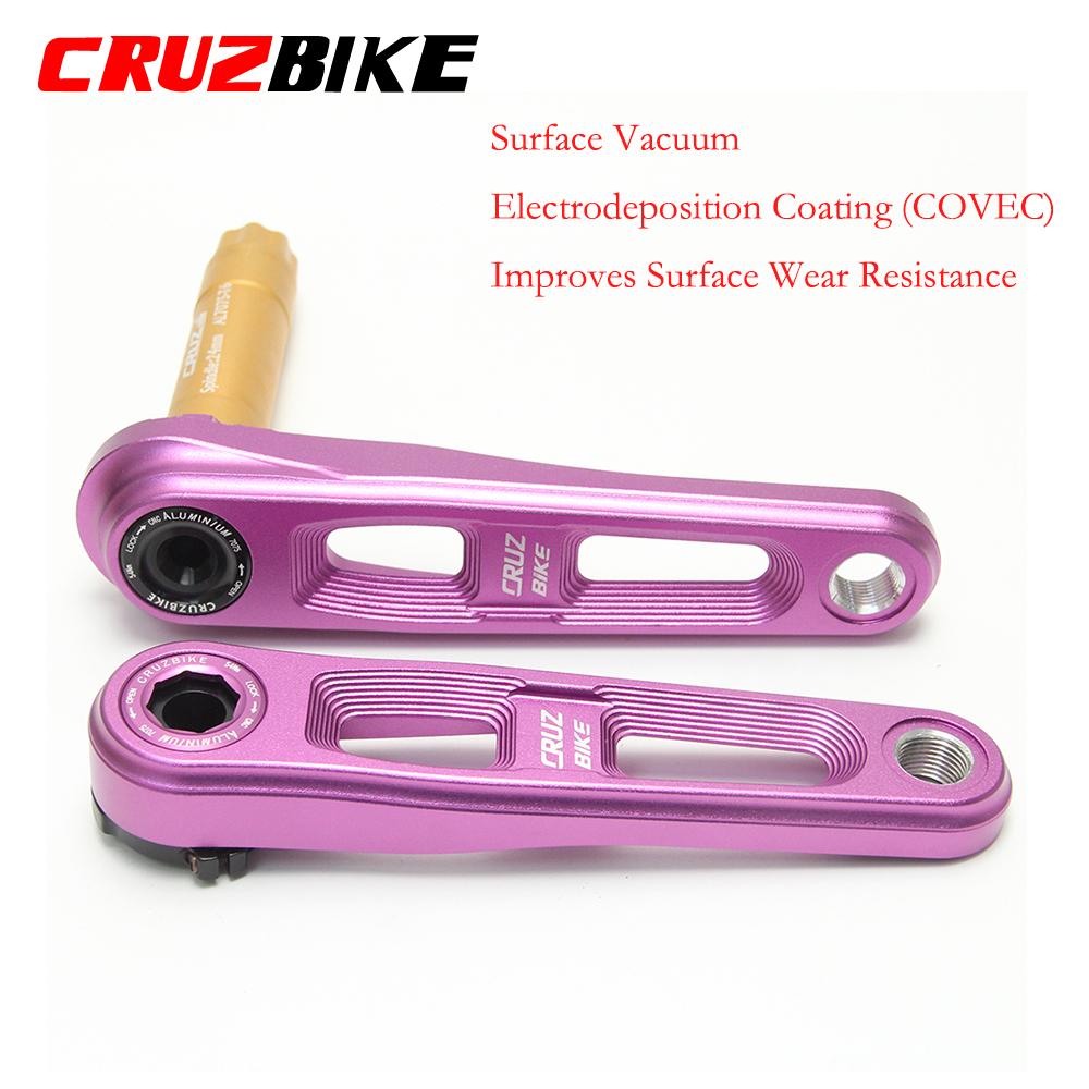 Детский складной велосипед CRUZbike Шатуны Детский велосипед Полый вал Crank Ultralight 127/140/150 мм Алюминиевый сплав 7075 Ось