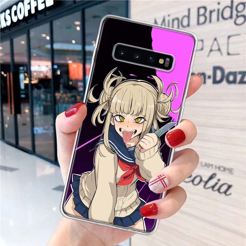 Anime Himiko Toga Waifu Lovely Phone Case For Samsung Galaxy S26 Ultra S23 S24 S25 Edge S20 FE S21 S22 Plus Soft Print Shell Cov
