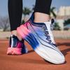 Мужские контрастные цветные спортивные баскетбольные кроссовки для бега кроссовки для студентов большие размеры кроссовки для бега