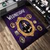 1Pc Wednesday Rug - Home carpet Office Decorative Carpet For Living Room Bedroom Door Mat Floor Rug Computer Chair Area Rug