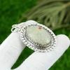 Natural Polychrome Jasper Gemstone Pendant 925 Sterling Silver Jewelry For Women