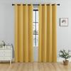 Solid Colour Curtains Living Room Bedroom Full Blackout Sunscreen High Precision Perforated Blackout Modern Minimalist Curtains