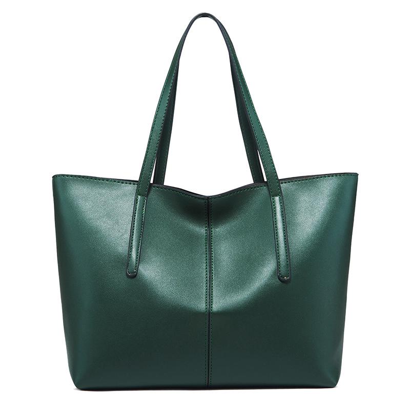 2022 Новая женская сумка-тоут из ПУ большой вместимости