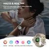 Женские умные часы Zeblaze Lily 2 с Bluetooth-звонками, 1,2-дюймовым AMOLED-экраном и двумя ремешками
