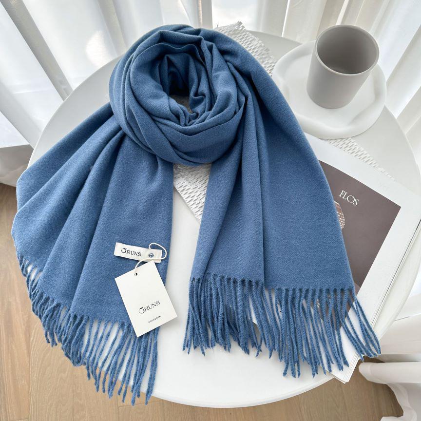 Women's Luxurious Cashmere Scarf Shawl - 250g, Perfect for Autumn & Winter