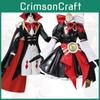 Genshin Lynette Impact Lyney Cosplay Costume Set Anime Role Play Clothing Girl