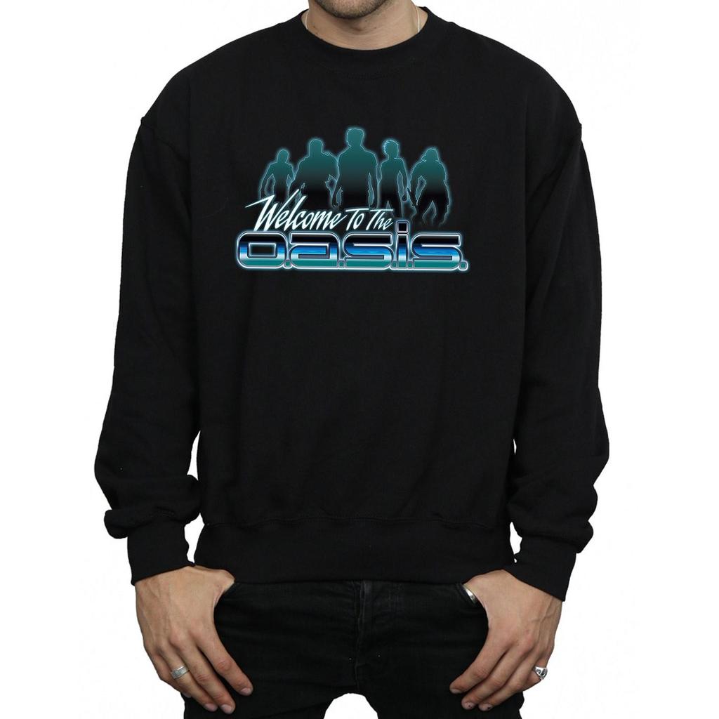 Ready Player One Mens Welcome To The Oasis Sweatshirt