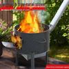 Traditional Smokeless Firewood Stove for Outdoor and Rural Use