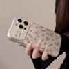 Эскиз Цветы Подходит для Iphone16 Apple 15 Чехол для мобильного телефона 13promax Серебристая кожа 11 Чувство высокого класса 12 Корейский