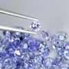 Natural Round Cut Tanzanite Gemstone, Healing A Color Loose Round Gemstone Lot.