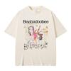 Beabadoobee Beatopia Album Print T-shirt Men Women's Fashion Oversized Streetwear Male Summer Casual Pure Cotton Short Sleeve