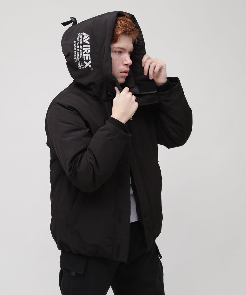 Limited MILITARY FUNCTION DOWN JACKET 2 Military Function Down Jacket 2 L 010 Black [Avirex] WEB&DEPOT Men's 783-4953001