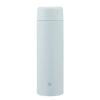 ZOJIRUSHI Water Bottle, Seamless Cap, Large Capacity, 600ml, Screw, Stainless Steel Mug, Ice Gray, Integrated Cap and Gasket, Easy To Clean, Only 2 It
